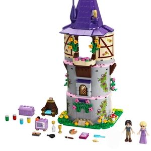 Lego Disney Princess Rapunzel's Creativity Tower Set # 41054 Flynn Rider